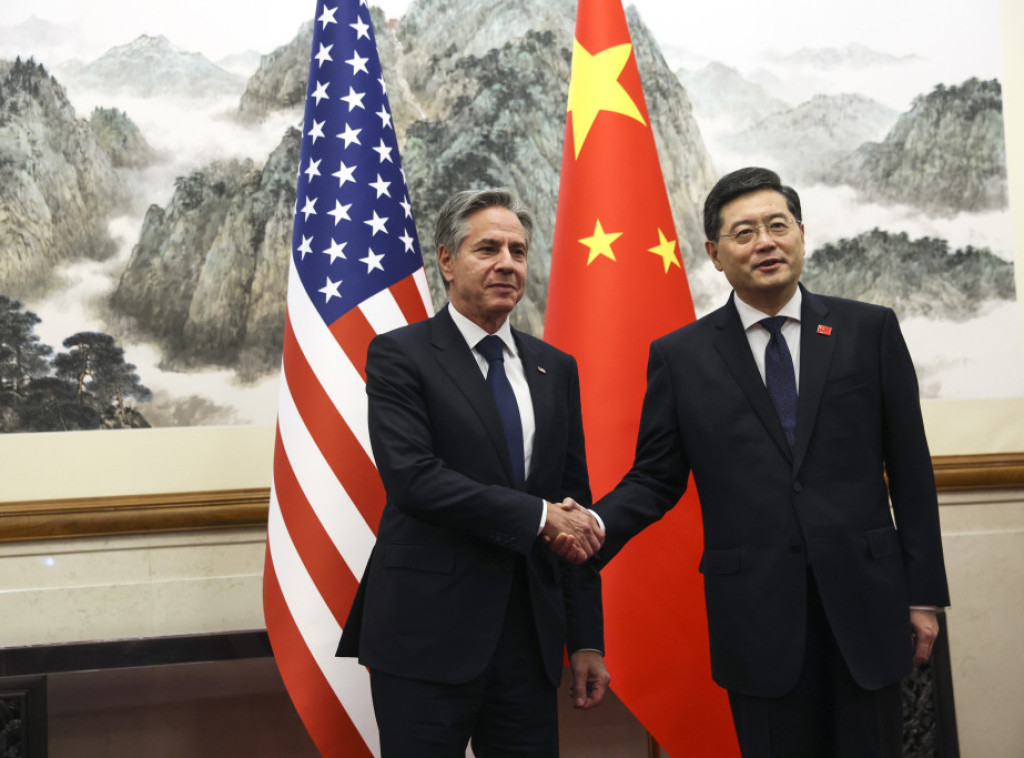 Blinken i Ćin: Sprečićemo da se nadmetanje Kine i SAD pretvori u konflikt