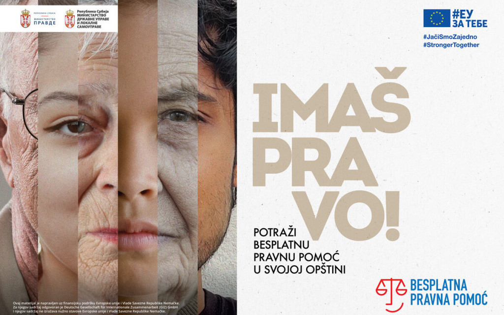 Kampanja "Imaš pravo": Održane obuke sistema besplatne pravne pomoći u Nišu