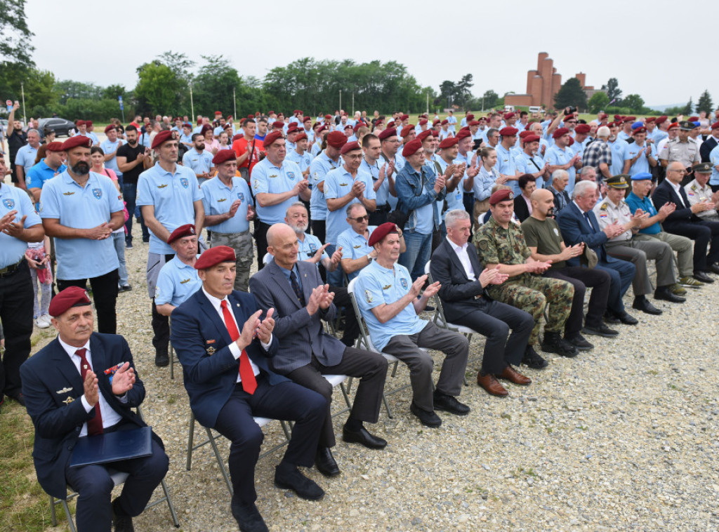 Održan skup veterana 63. padobranske brigade u Kragujevcu