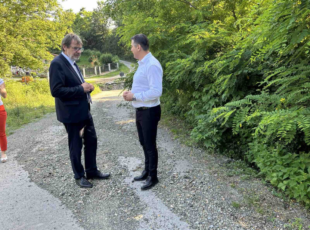 Žigmanov obišao poplavljena područja u Opštini Vrnjačka Banja
