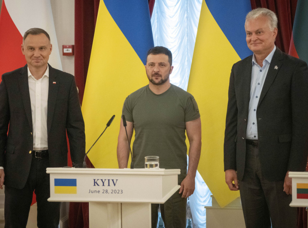 Andžej Duda: Poljska i Litvanija će učiniti sve da Ukrajina postane članica NATO-a