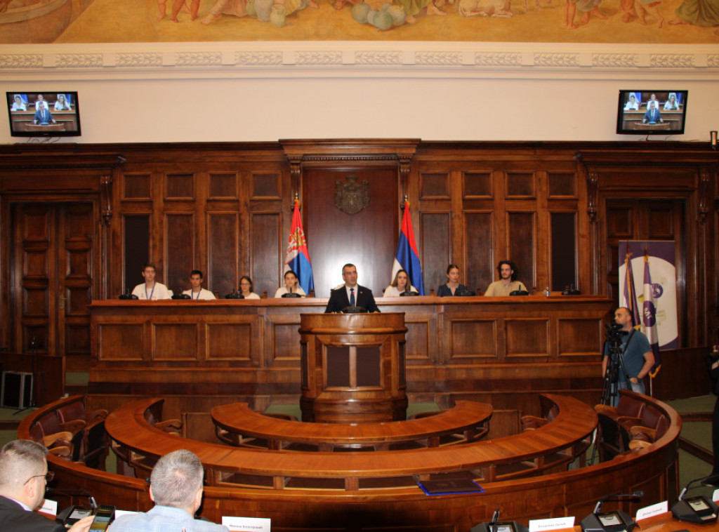 Vladimir Orlić prisustvivao ceremoniji zatvaranja Kupa Matematičke gimnazije