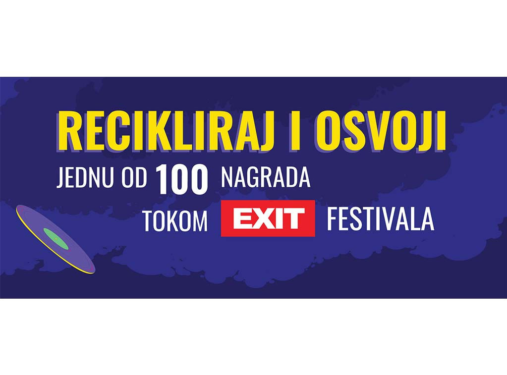 Exit festival u Novom Sadu za posetioce organizuje akciju recikliranja