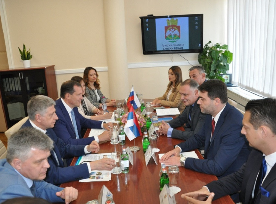 Moskovska delegacija u dvodnevnoj poseti Opštini Savski venac