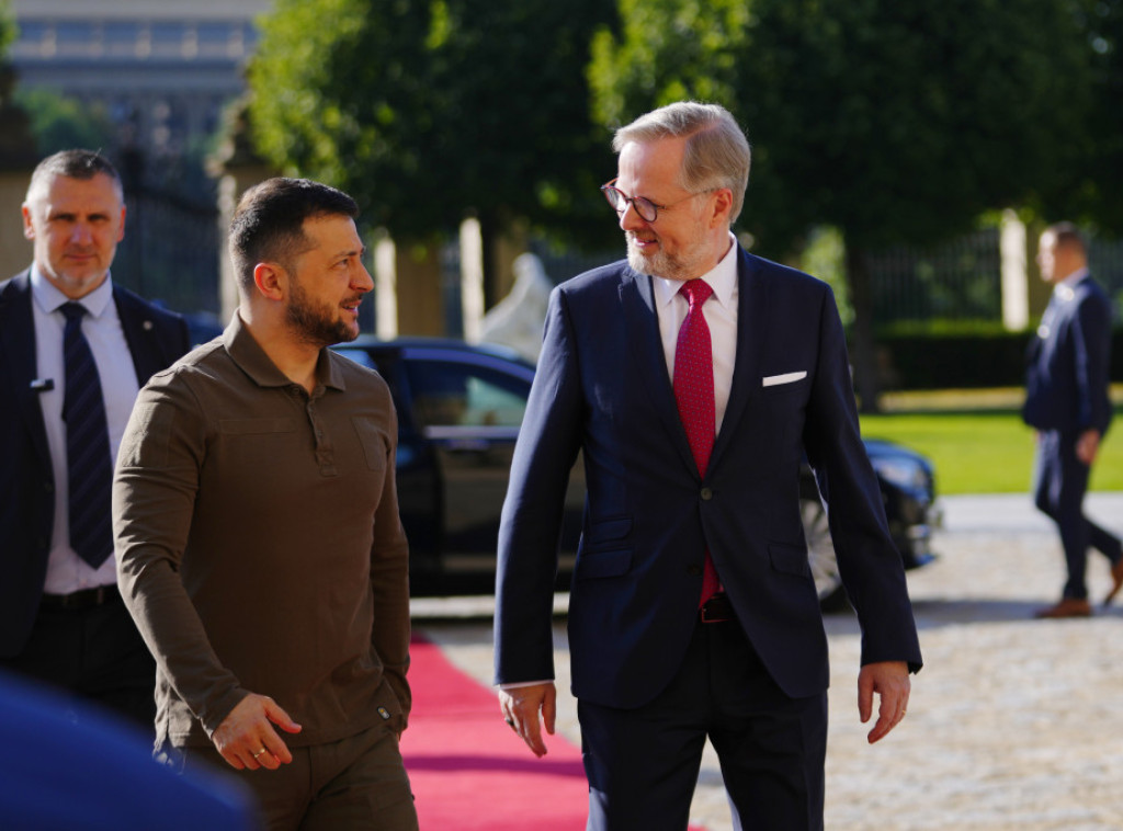 Premijer Češke sastao se sa Zelenskim: Budućnost Ukrajine je u EU i NATO