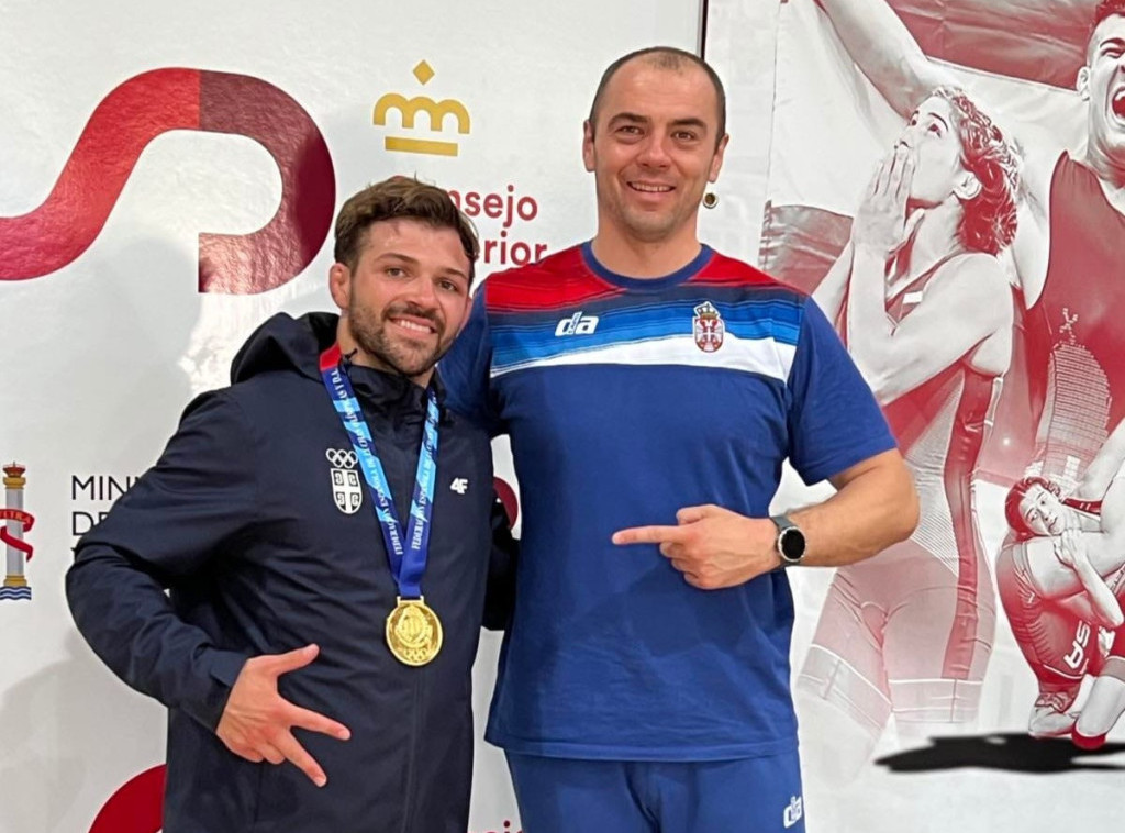 Srpski rvač Stevan Mićić osvojio zlatnu medalju na Grand priju u Madridu