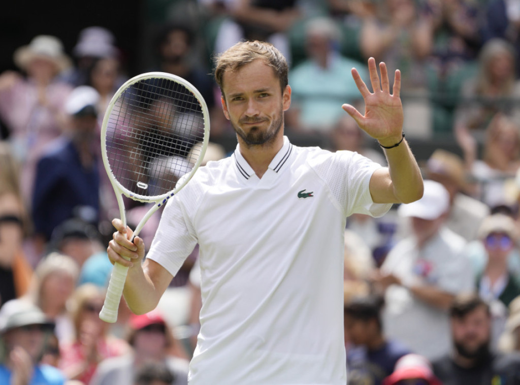 Danil Medvedev prvi put u istoriji u četvrtfinalu Vimbldona