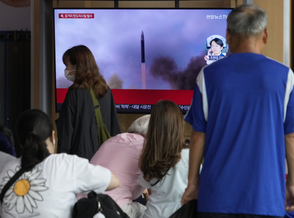 Pjongjang lansirao raketu tokom sastanka najviših generala SAD, Japana i Južne Koreje