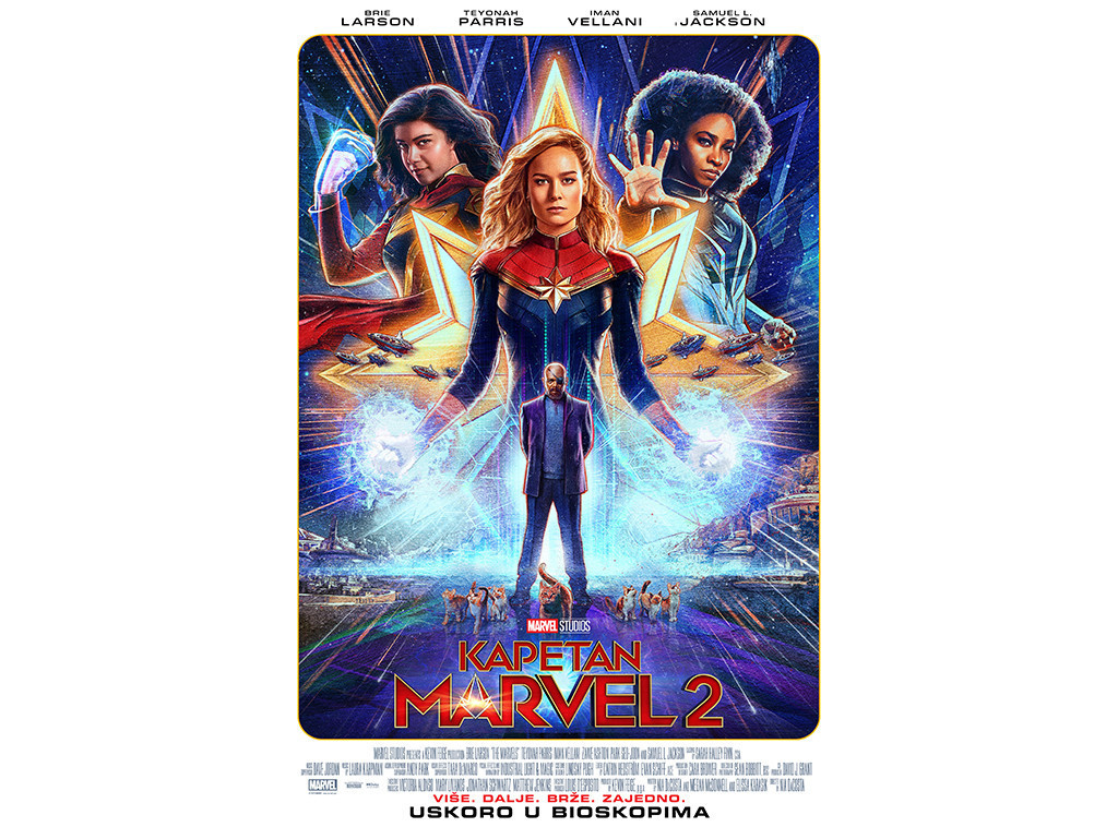 "Kapetan Marvel 2" stiže u bioskope 9. novembra