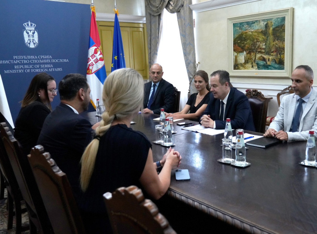 Ministar Dačić primio u oproštajnu posetu ambasadora Ujedinjenih Arapskih Emirata
