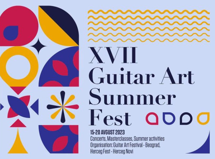 "Guitar Art Summer Fest" od 15. do 20. avgusta u Herceg Novom