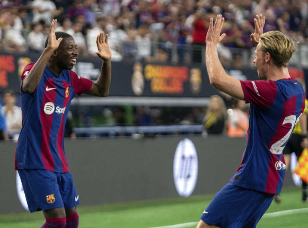 Fudbaleri Barselone ubedljivi protiv Reala u prijateljskom El Klasiku u SAD