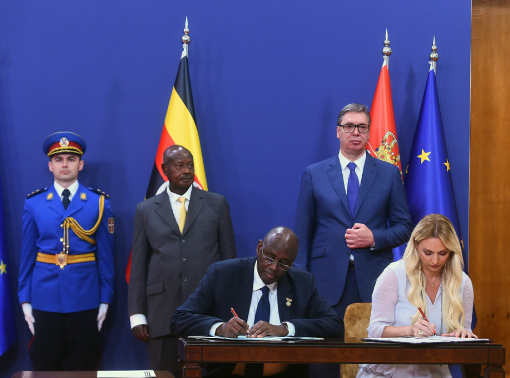 Srbija i Uganda potpisale memorandume o saradnji u poljoprivredi i turizmu