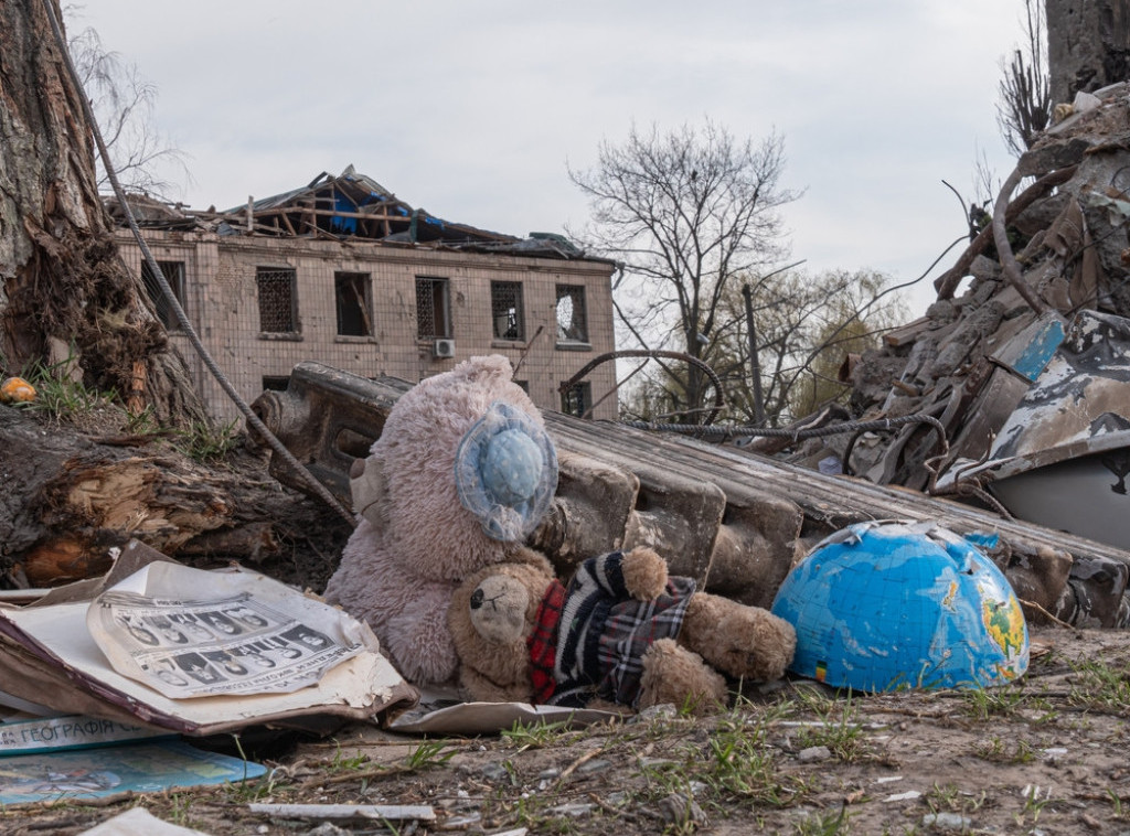 Oštećeno obdanište u ukrajinskom granatiranju Donjecka