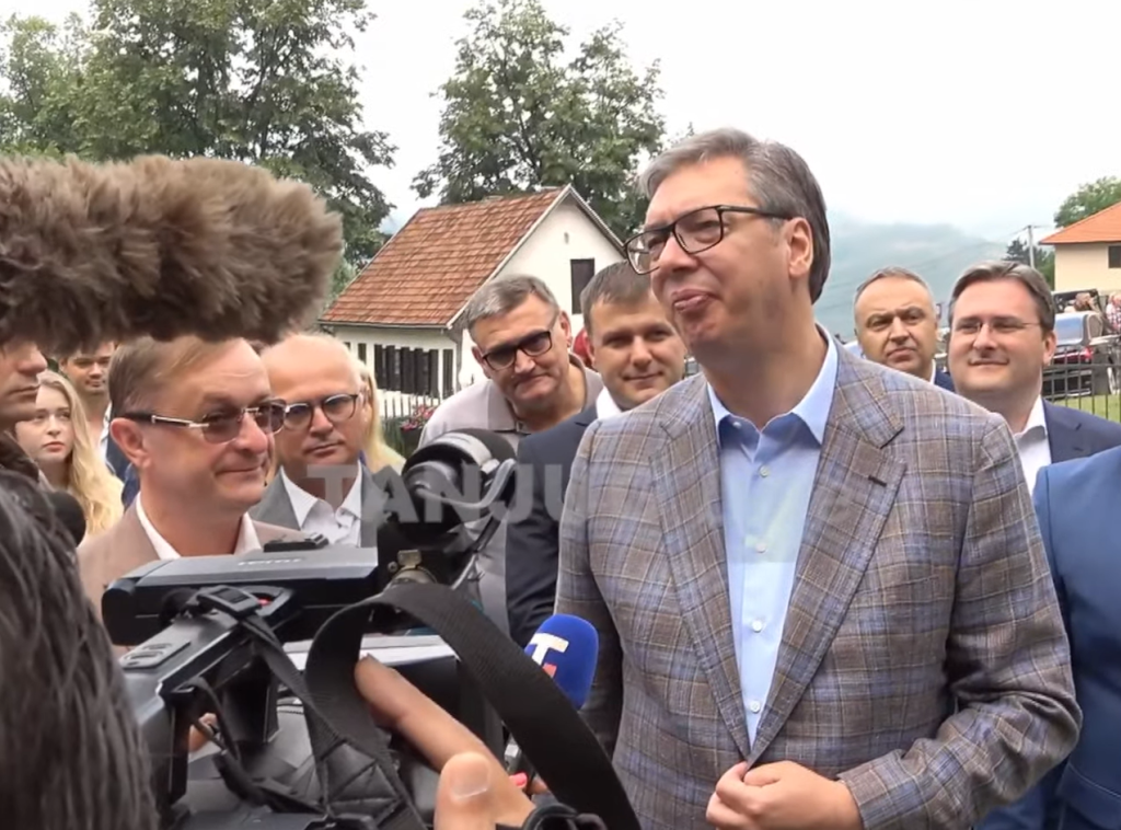 Predsednik Vučić na otvaranju novog spa centra u Pribojskoj banji