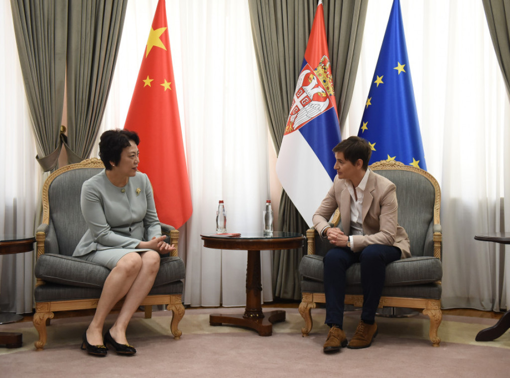 Brnabić primila ambasadorku Kine u oproštajnu posetu, dodatno ojačano prijateljstvo dva naroda