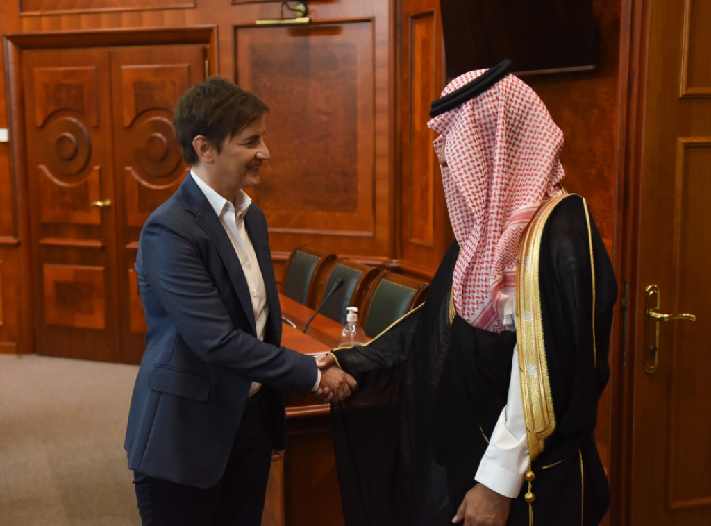 Brnabic: Serbia ready to develop comprehensive cooperation with Saudi Arabia