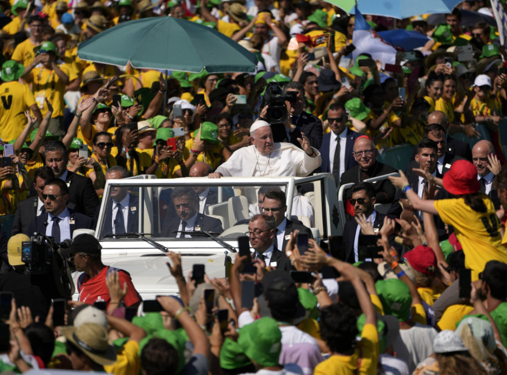 Portugalija: Papa Franja zatvorio festival katoličke omladine pred 1,5 miliona ljudi
