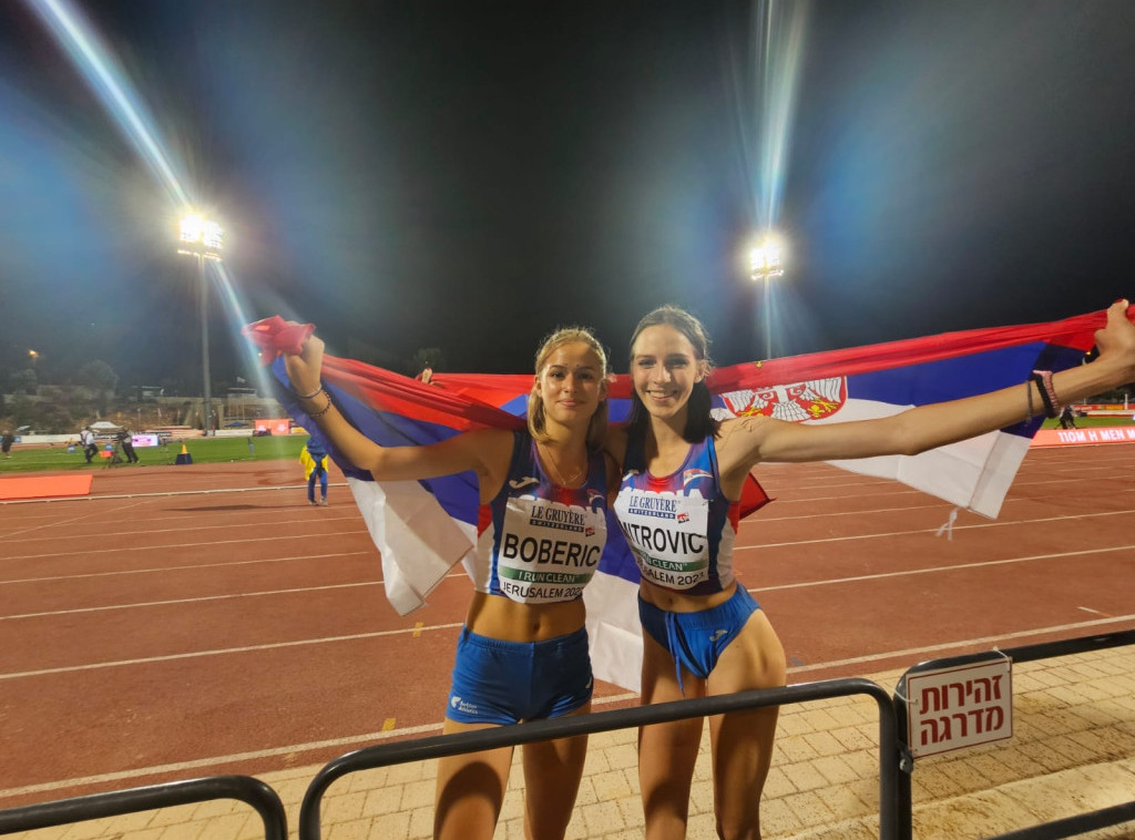 Teodora Boberić osvojila srebro, a Aleksandrija Mitrović bronzu na EP u atletici
