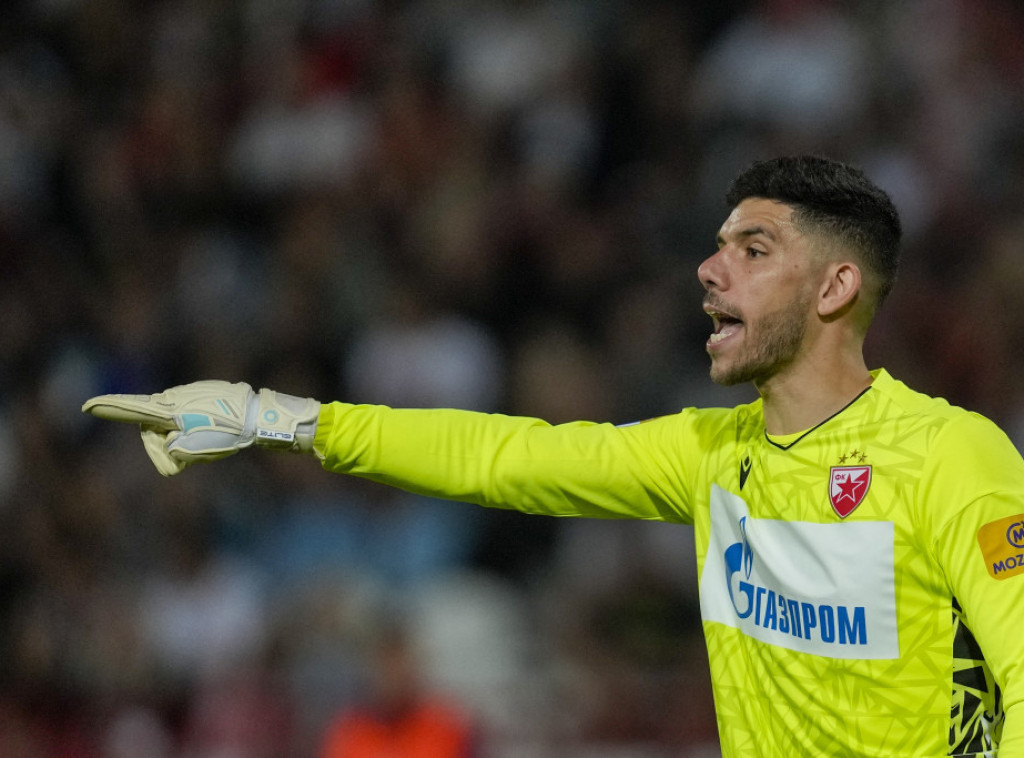 Golman Crvene zvezde Omri Glazer: Siguran sam u podršku navijača i protiv Mladosti, bićemo odličan tim