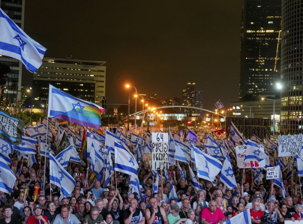Protesti protiv reforme pravosuđa u Izraelu: Demonstranti se okupljaju od Tel Aviva do Jerusalima