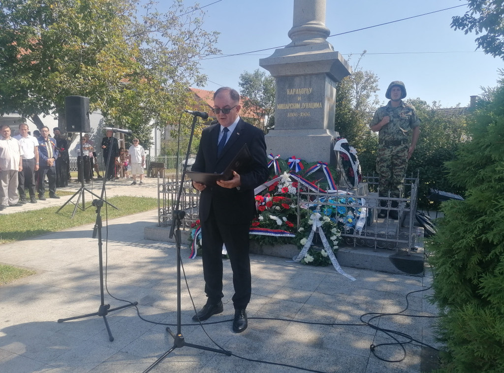 Ceremonijom polaganja venca obeležena 217. godišnjica Boja na Mišaru