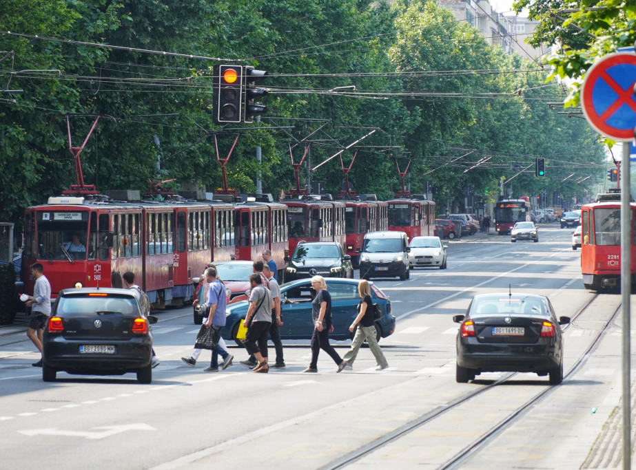 Saobraćaj tramvaja od Autokomande ka Slaviji privremeno u prekidu zbog kvara tramvaja