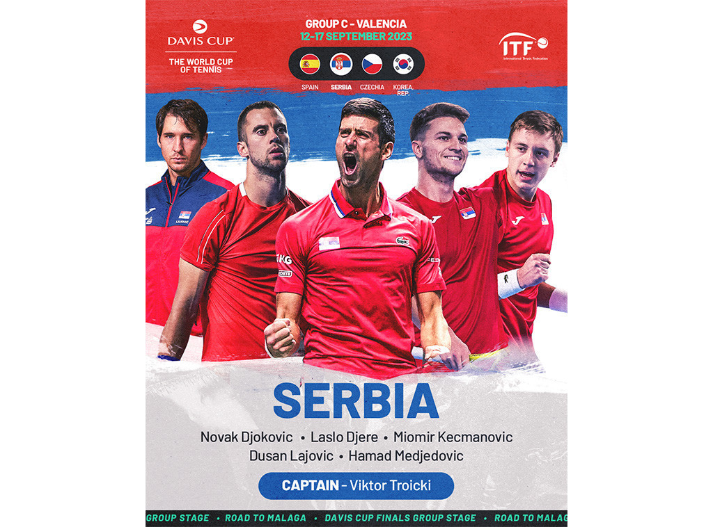 Selektor Srbije Viktor Troicki skratio spisak igrača za grupnu fazu Dejvis kupa