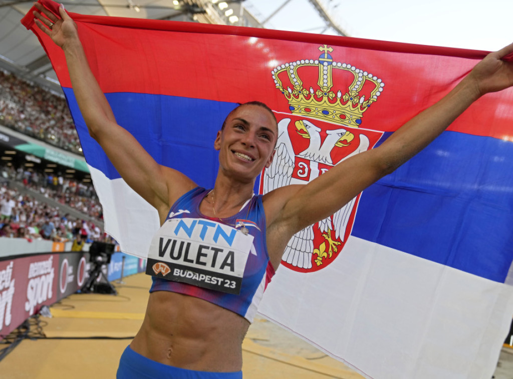 Ivana Vuleta osvojila zlato u skoku udalj na Svetskom prvenstvu u Budimpešti