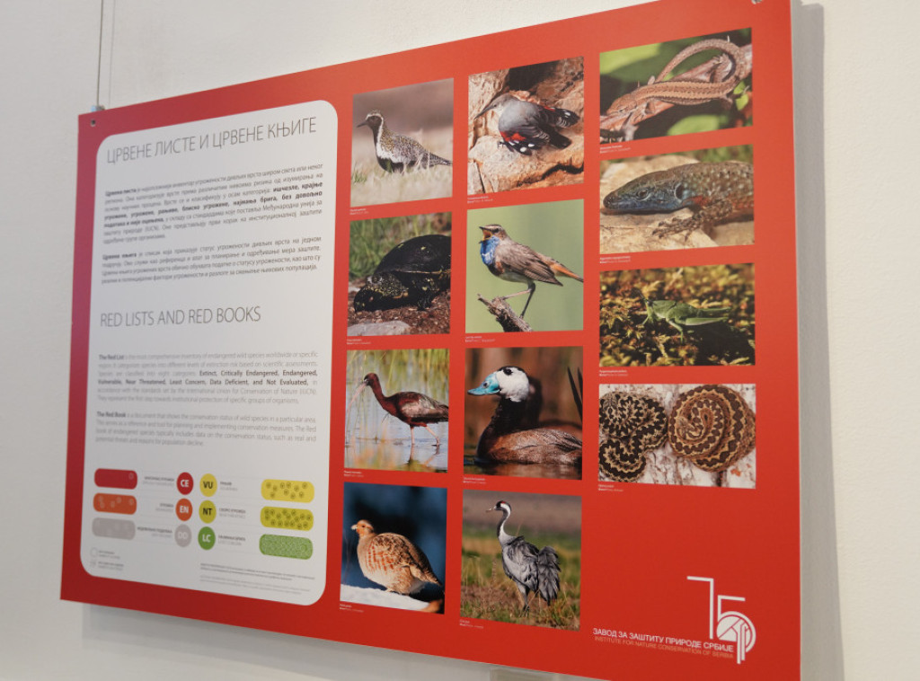 Otvorena izložba povodom jubileja Zavoda za zaštitu prirode Srbije