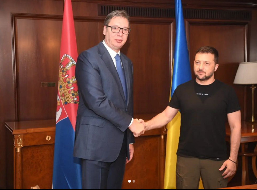 Vučić: Dobar i otvoren razgovor sa Zelenskim o svim važnim pitanjima