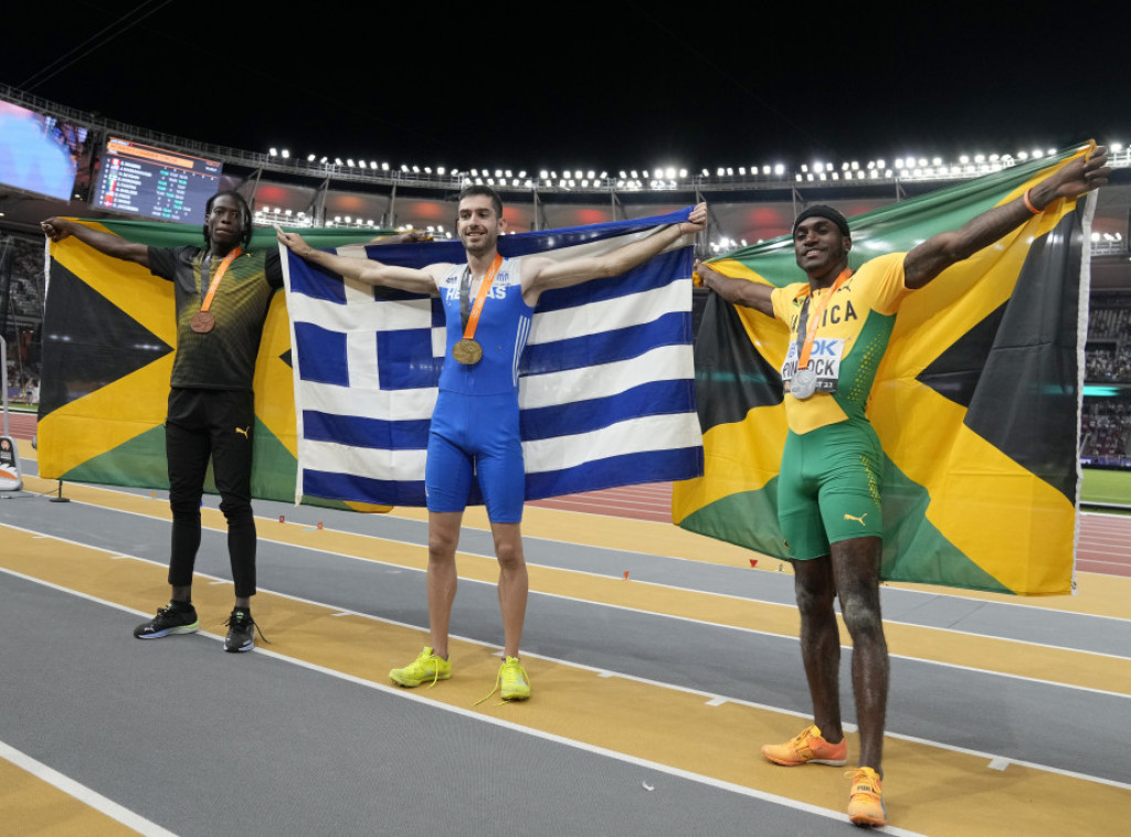 Grk Miltiadas Tentoglu osvojio zlatnu medalju u skoku udalj na Svetskom prvenstvu u atletici