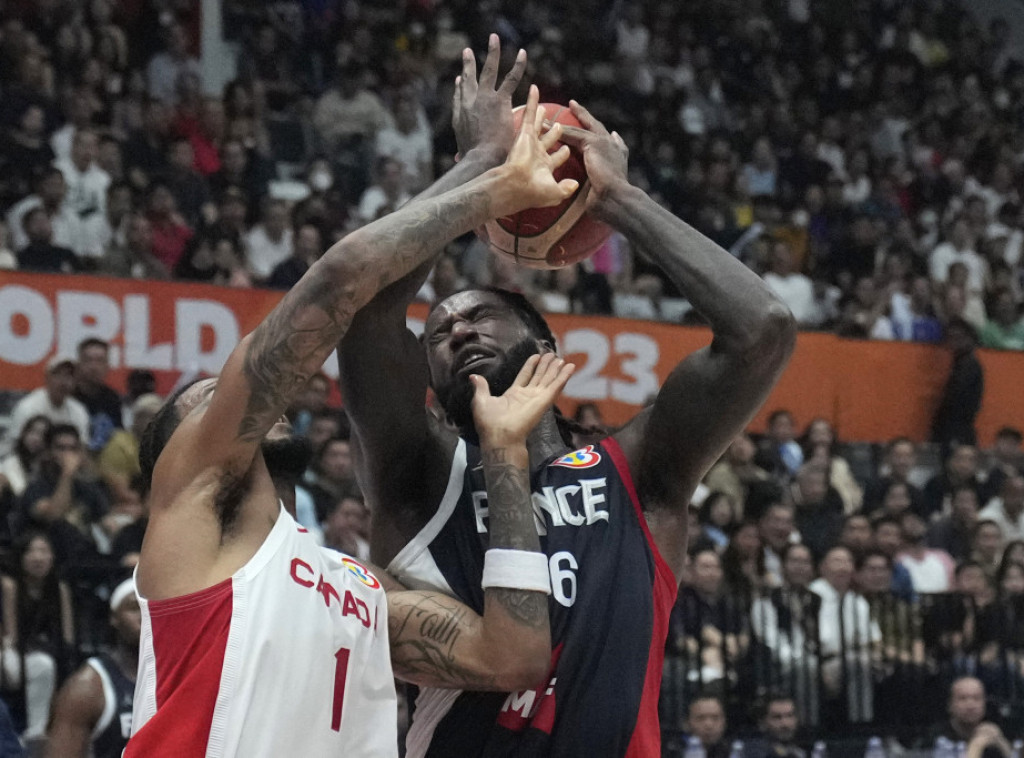 Košarkaši Kanade ubedljivo pobedili Francusku na Mundobasketu rezultatom 95:65