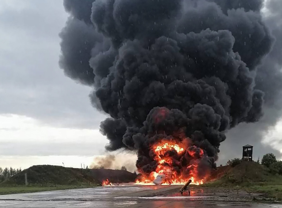 Ukrajinska vojska saopštila da je izvršila napad na ruski vojni aerodrom Savaslejka