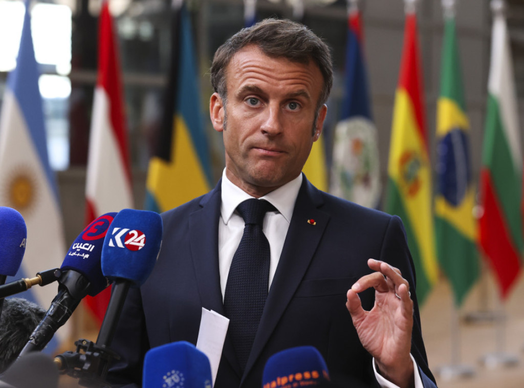 Makron: Očekujemo angažovanje Beograda i Prištine na sprovođenju francusko-nemačkog predloga