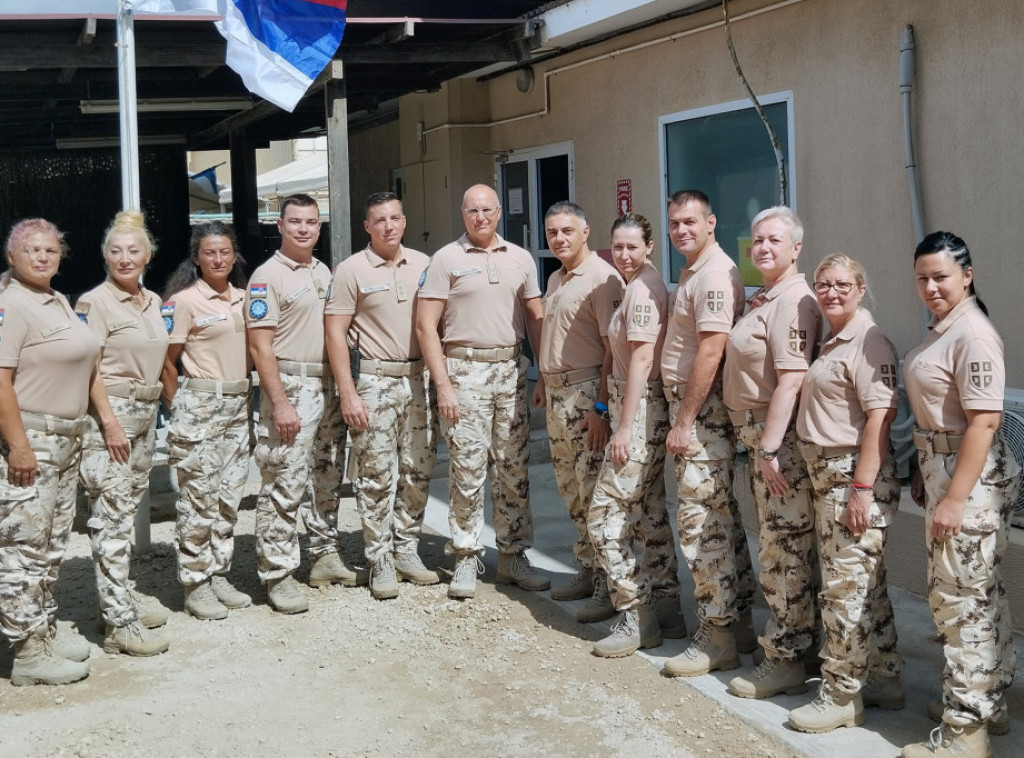 Izvršena redovna zamena tima Vojske Srbije u misiji EU u Somaliji