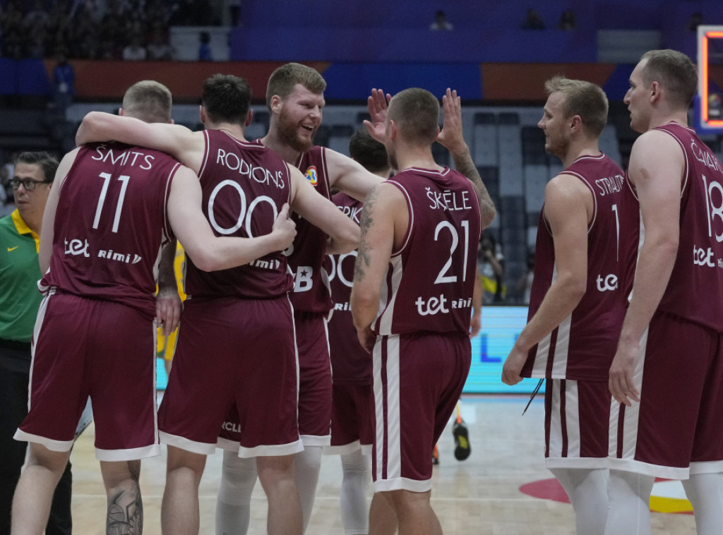 Košarkaši Letonije pobedili Brazil i izborili plasman u četvrtfinale SP