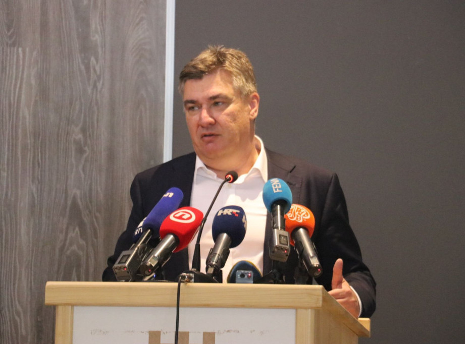 Milanović: "Za dom spremni" je atraktivno zabranjeno voće, trebalo bi ga malo ignorisati