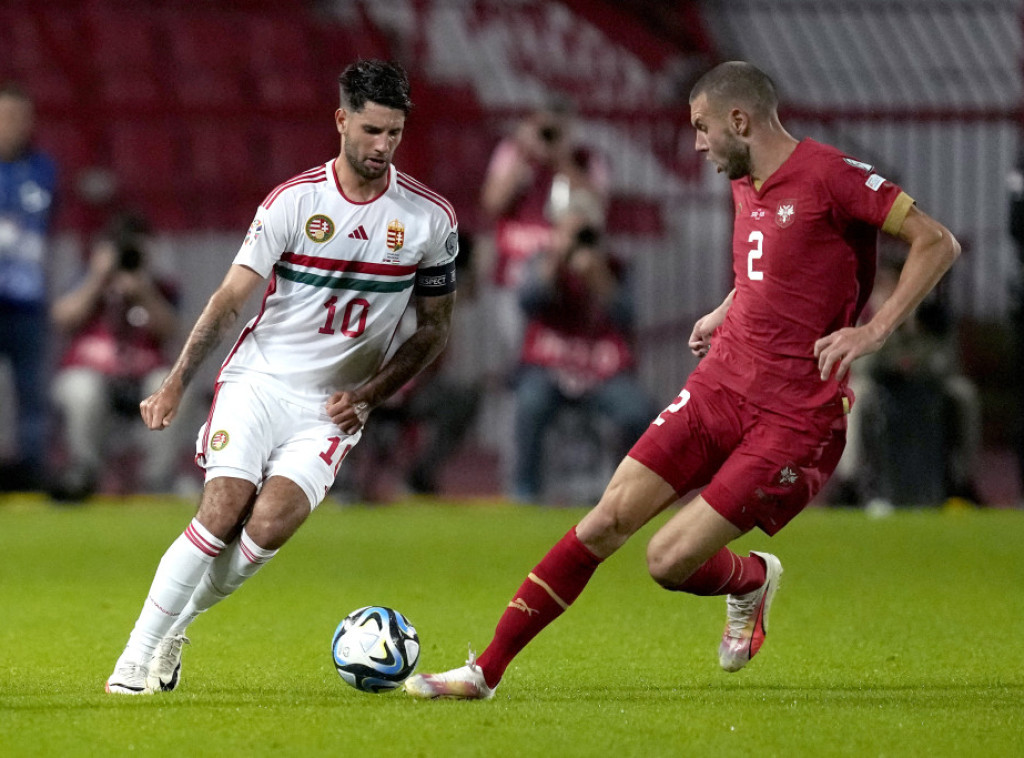 Serbia lose to Hungary at home in EURO 2024 qualifier