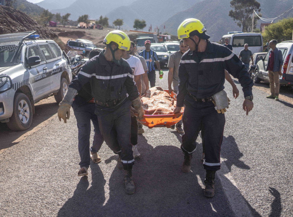 U zemljotresu u Maroku poginulo 2.012, a povređeno 2.059 osoba