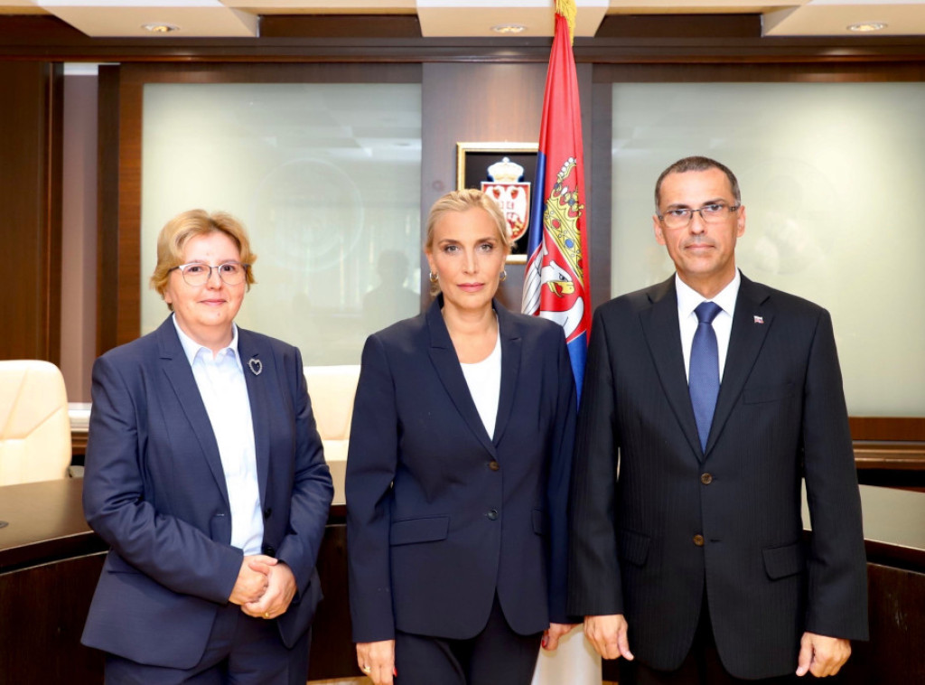 Ministarka Maja Popović razgovarala sa Marošem Žilinkom o unapređenju bilateralne saradnje u borbi protiv kriminala