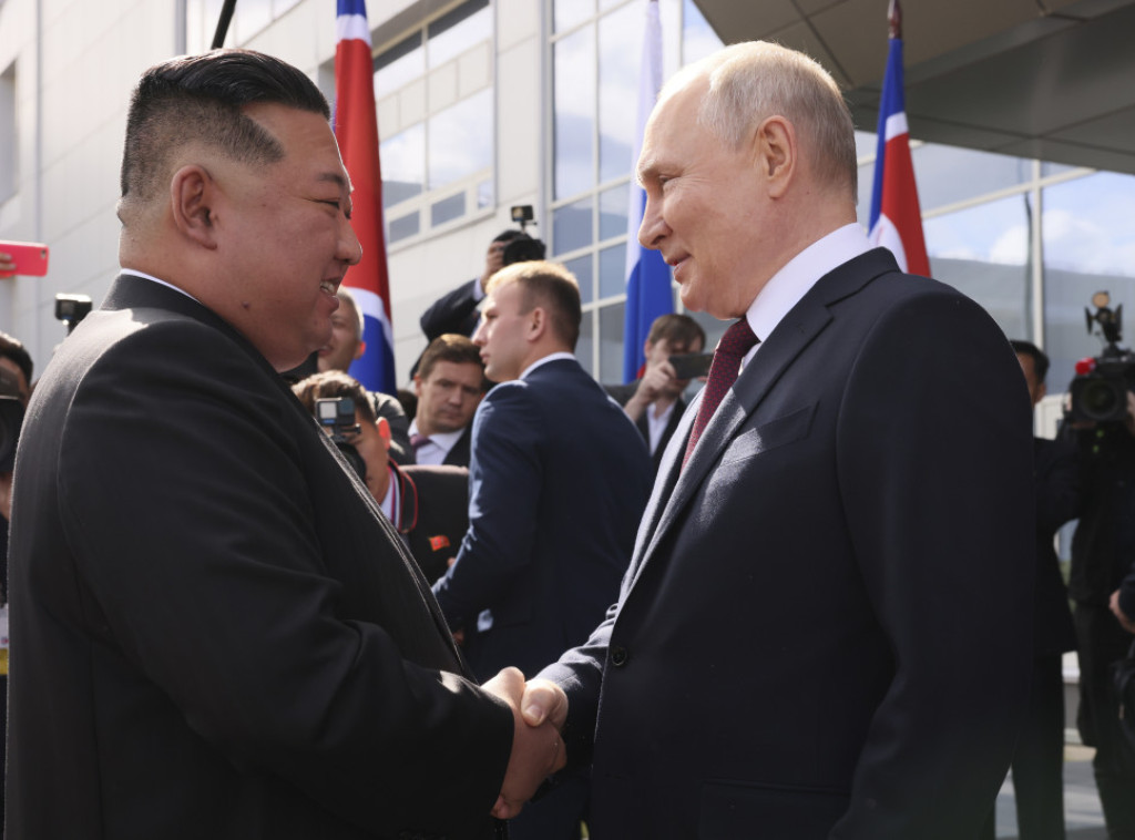 Kim poručio Putinu: Ruske snage će odneti veliku pobedu u svetoj borbi za kažnjavanje zla