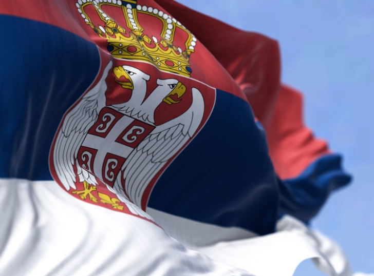 Palata Republike Srpske u bojama zastave Srbije