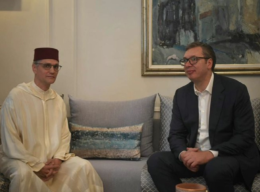 Vučić sa ambasadorom Maroka: Još jednom sam izrazio saučešće narodu ove prijateljske države