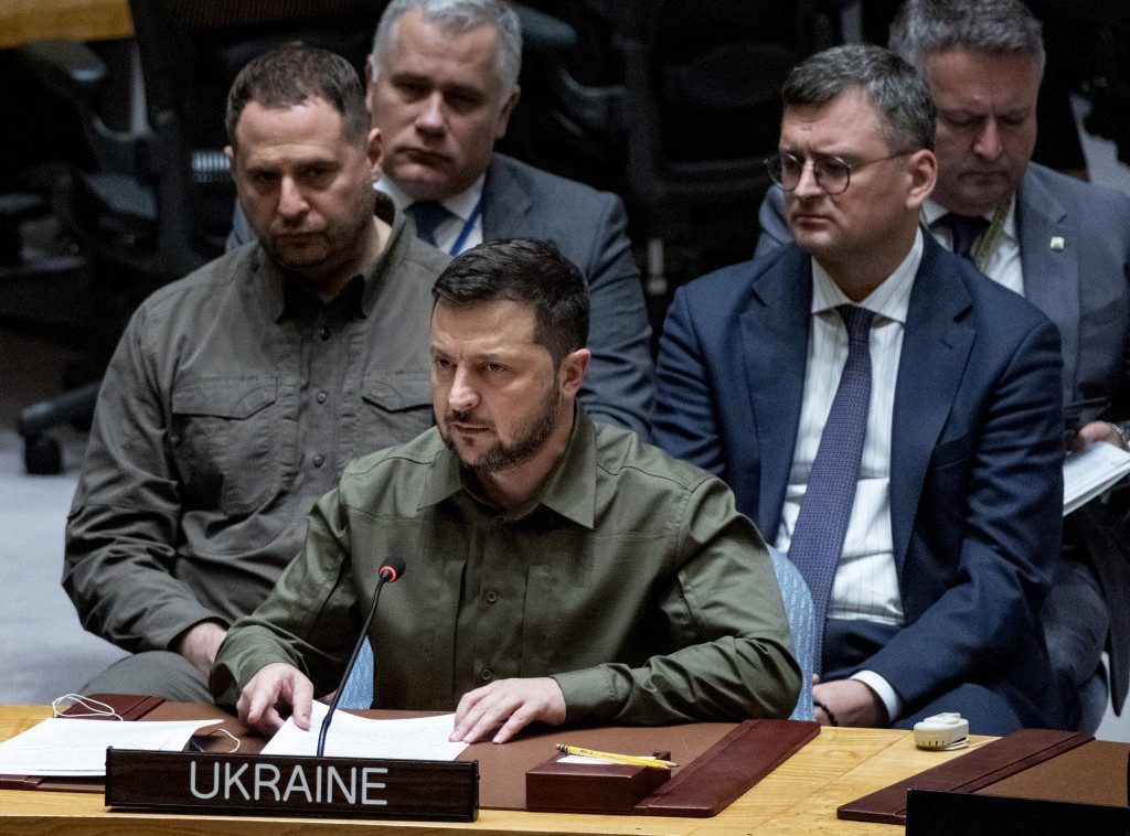 Zelenski: Pomaganjem Ukrajini brani se Povelja UN