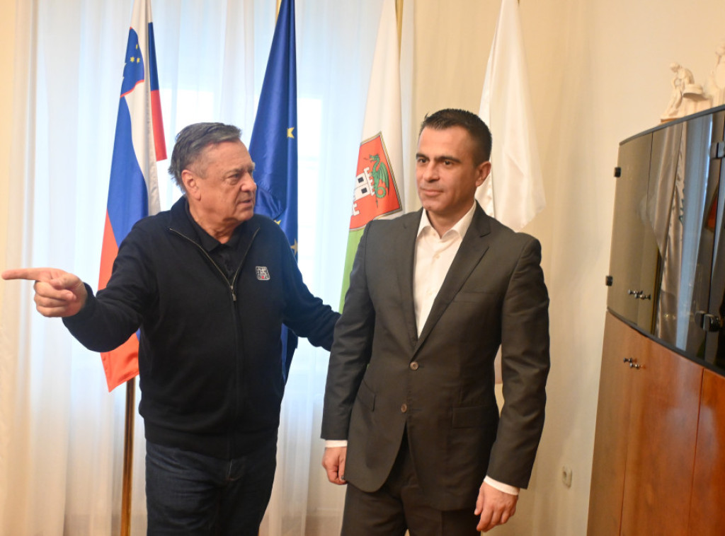 Milićević razgovarao s gradonačelnikom Ljubljane Jankovićem o položaju Srba i saradnji