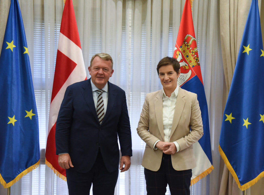 Ana Brnabić sa danskim šefom diplomatije razgovarala o evrointegracijama i situaciji na KiM