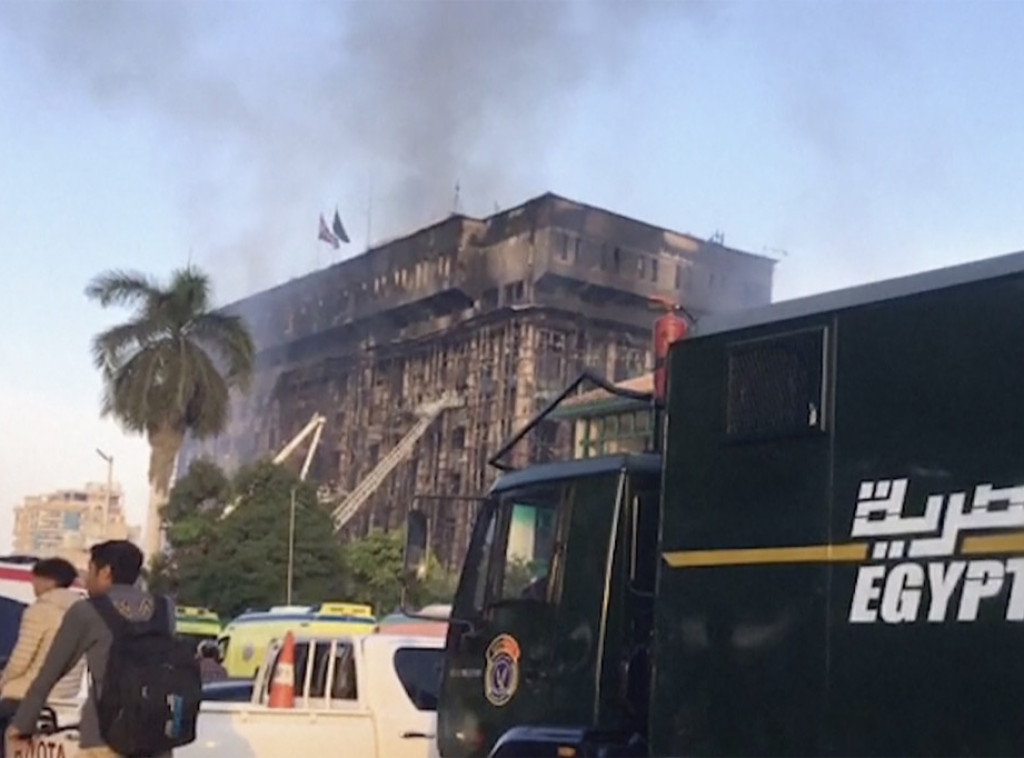 Egipat: Izbio požar u zgradi bezbednosne uprave, najmanje 38 osoba povređeno
