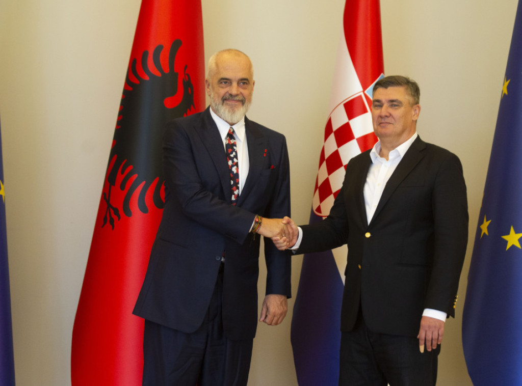 Milanović poručio Rami: Nastaviću da se zalažem za što brži ulazak Albanije u EU