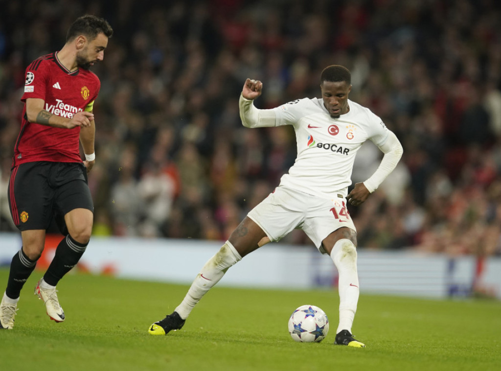 Fudbaler Galatasaraja Vilfred Zaha: Srećan sam što igram u Ligi šampiona i postižem golove